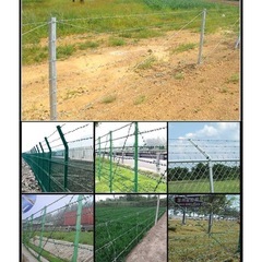 有刺鉄線　約200mの画像