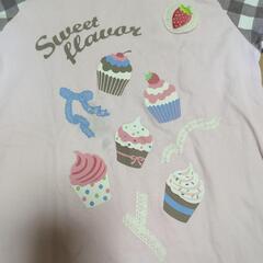 GITA カップケーキデザイン Tシャツ130cmの画像