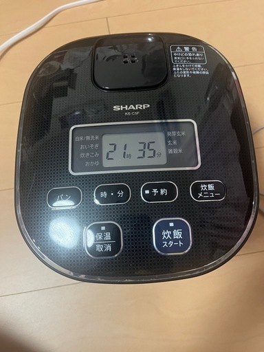 SHARP 炊飯器 2012年製 動作問題無し