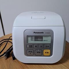 電子ジャー炊飯器　0.54L（3合）炊き　Panasonic　S...