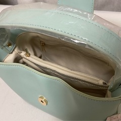 しまむら バッグ 2個セット 新品未使用 ベージュ グリーンの画像