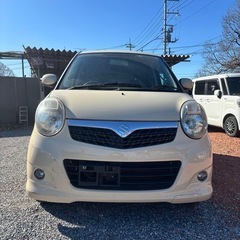 スズキ クリーム色 車 フロントバンパー/ 茨城県筑西市
