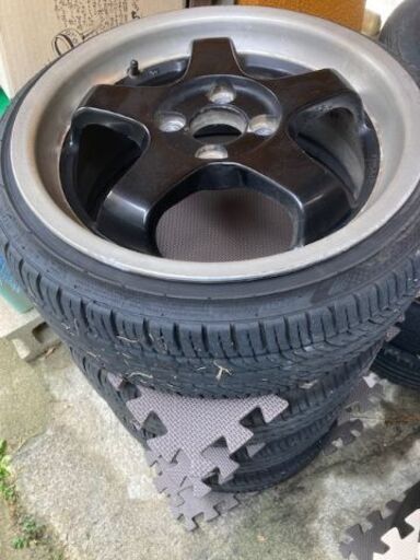 Work ホイールタイヤ 4本セット WORK EMOTION CR kiwami4本タイヤ