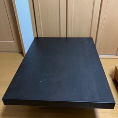 ドウシシャ  黒いテーブル 