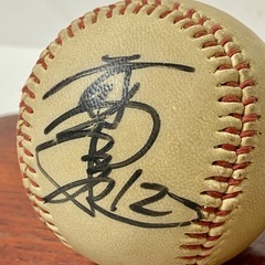 垣内 哲也 プロ野球選手　直筆サインボール 1995年　希少　コレクションの画像
