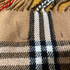 World Polo Member チェック柄マフラーの画像