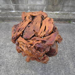 木製　木　オブジェ　置物　飾り物　の画像