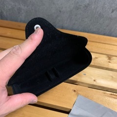 眼鏡ケース　メガネ吹き付の画像