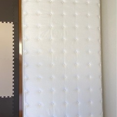【受け渡し者様決定】ニトリ　シングルベッド&マットレスセット　