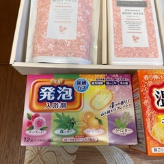新品未使用品　ボディーソープと薬用8泡入浴剤の画像