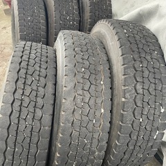 ダンロップ ミックスタイヤ225/90R17.5中古6本