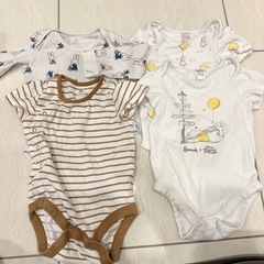 肌着80cm ロンパース　ボディ肌着　長袖半袖　ハロッズ　ユニク...
