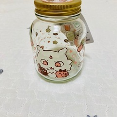 【美品】限定品ちいかわセット/ガラスボトルとキーホルダーの画像