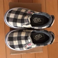 バンズvansスニーカー　15cmの画像