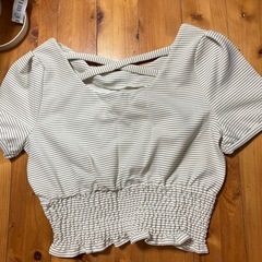 夏用　短パン　ボーダーウエストマークの画像