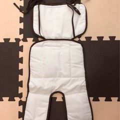 美品　おでかけひんやりシート　チャイルドシート　ベビーカー　おさるさんの画像