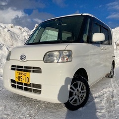 ㊗️御成約☆コミコミ車検R7年5月☆ダイハツ タント X☆4WD...