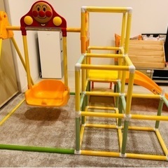 アンパンマン ブランコパーク DX ジャングルジム ブランコ 滑...