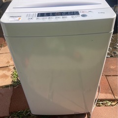 ✨クリーニング済✨ハイセンス23年5.5キロ配送込9900✨の画像