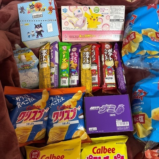 お菓子まとめ売り ポテチ グミ ゼリー チョコ