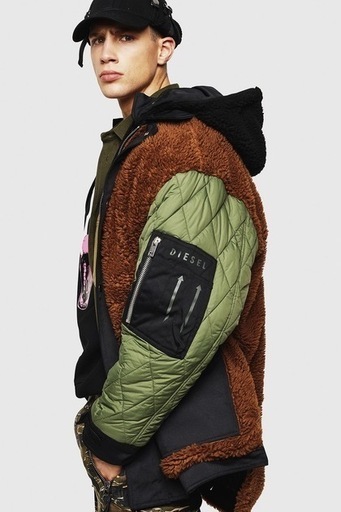 diesel リバーシブル　コート