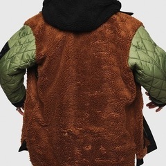 diesel リバーシブル　コートの画像