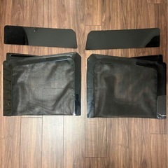 ノア 80系　ウィンドーバグネット セカンド2枚セット車中泊 車用網戸 虫除けの画像