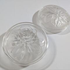 ガラス製小物入れの画像