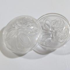 ガラス製小物入れの画像