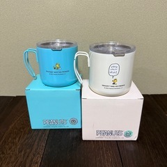 スヌーピー ステンレスマグ380ml ×2の画像