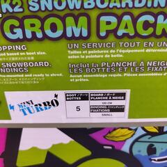 未使用K2スノーボードセットの画像