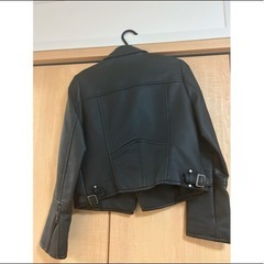 SPIRAL GIRL ダブルライダース ブラックの画像