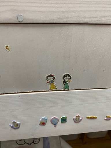 白 ロフトベッド シングル おしゃれ アンティーク風 高さ調整