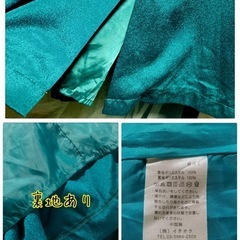 ꒰merlot plus꒱昭和レトロヴィンテージ風長袖 アンティークワンピース緑の画像