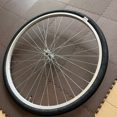 自転車ホイール付きタイヤ
