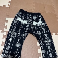 キッズ女の子 七丈ズボン 130の画像