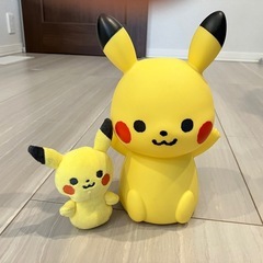 やわらかおいかけっこピカチュウ　モンポケ　はじめてのもこもこぬいぐるみ