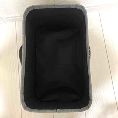 オットマン 足置き台 座れる収納 いす グレー おもちゃ箱 リビング 玄関 収納ボックス 折りたたみの画像