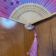 扇子　フォールディングファン　folding fun ケース付きの画像