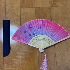 扇子　フォールディングファン　folding fun ケース付き