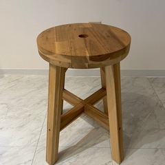 IKEA 木製スツール スコグスタ 45cm 定価2,790