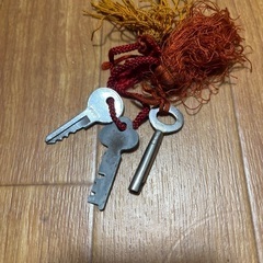 昭和レトロ　謎の鍵3つセット