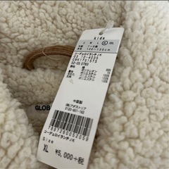 男女兼用新品グローバルワークベージュアウター☆XLサイズの画像