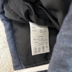 男の子110サイズグレーアウター☆の画像