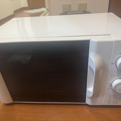 (受け渡し者決定)電子レンジ
