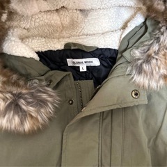 グローバルワークカーキモッズコート☆Lサイズの画像