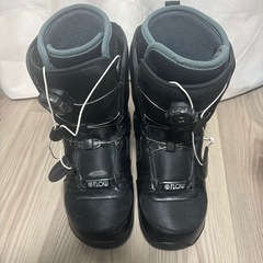 FLOW スノーボード ブーツ　24㎝ 　黒の画像