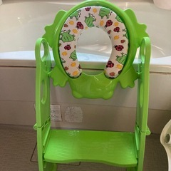 子供用　トイレ便座　トイレ補助　ステップ台