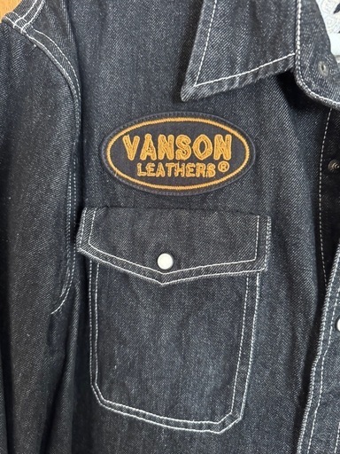 VANSON バンソン　トムとジェリー　デニムシャツ