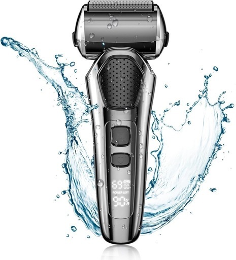 新品 シェーバー メンズ 電動 電気シェーバー 髭剃り LEDディスプレイ Type-C